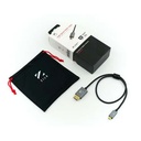 ZILR 4Kp60 1m / 3.3 ft (Full to Micro) Hyper Thin High Speed HDMI Secure Cable with Micro Connector 