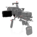 SHAPE cage for Atomos Shinobi monitor with 15 mm LWS swivel rod clamp 10
