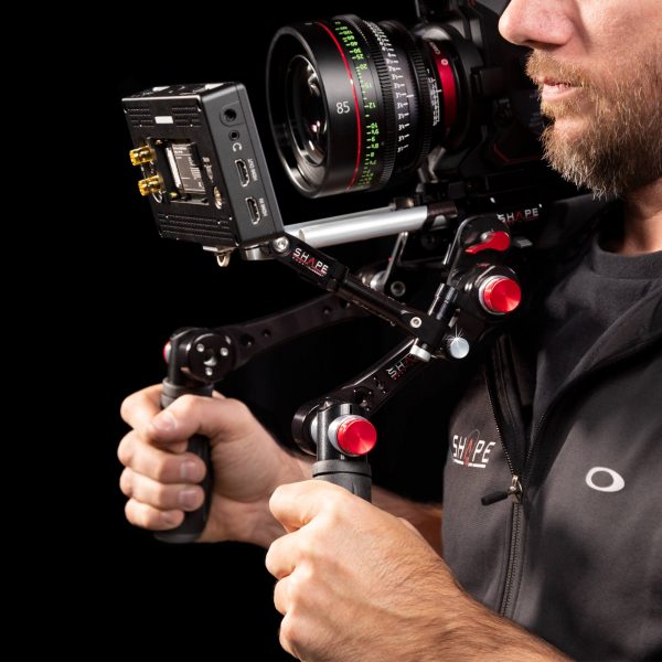 SINGLE TELESCOPIC HANDLE ARRI ROSETTE  LEFT SIDE