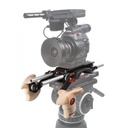 DOUBLE WOODEN HANDLES ARRI ROSETTE