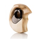 WOODEN HANDLE GRIP REPLACEMENT FOR RUBBER HANDLE CLAMP - LEFT
