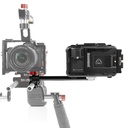 Offset monitor swivel rod mount 15 mm  LW