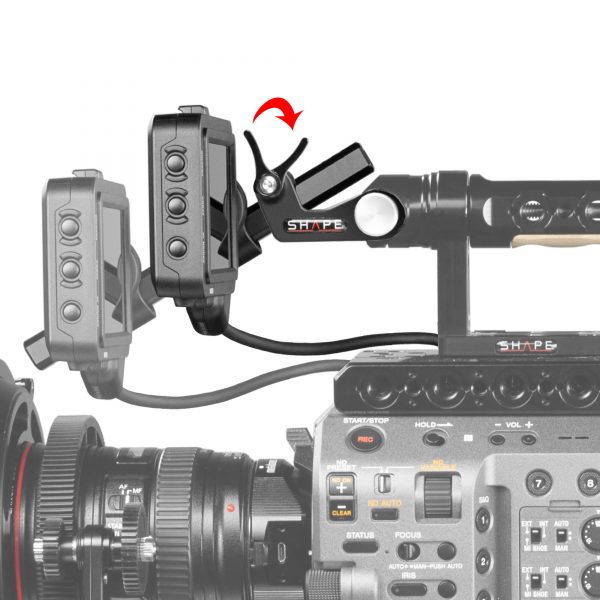 Sony FX9 cage handle EVF mount