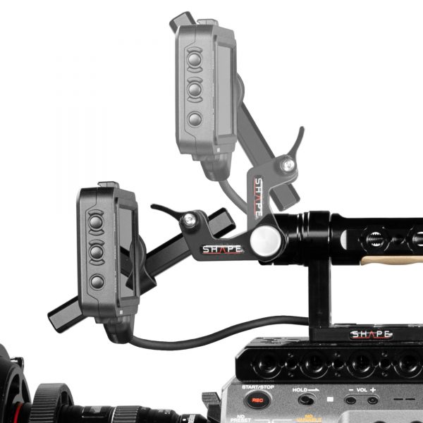 Sony FX9 push-button view finder mount