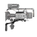 Sony FX9 camera cage baseplate with handle