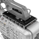 Sony FX9 camera cage baseplate with handle