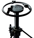 150mm flat base pedestal system for outside broadcast and studio use, payload 60kg