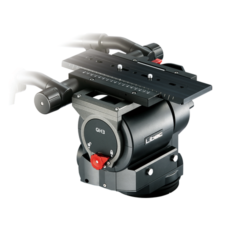 Libec Videotripod with Head and Floorspreader