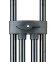 2stage heavy duty carbon fiber tripod with 150mm bowl