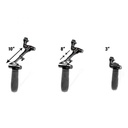 Telescopic SHAPE black handle Arri rosette cuffs kit