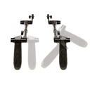 Telescopic SHAPE black handle Arri rosette cuffs kit