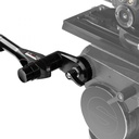 SHAPE tripod pan handle telescopic push-button for Sachtler