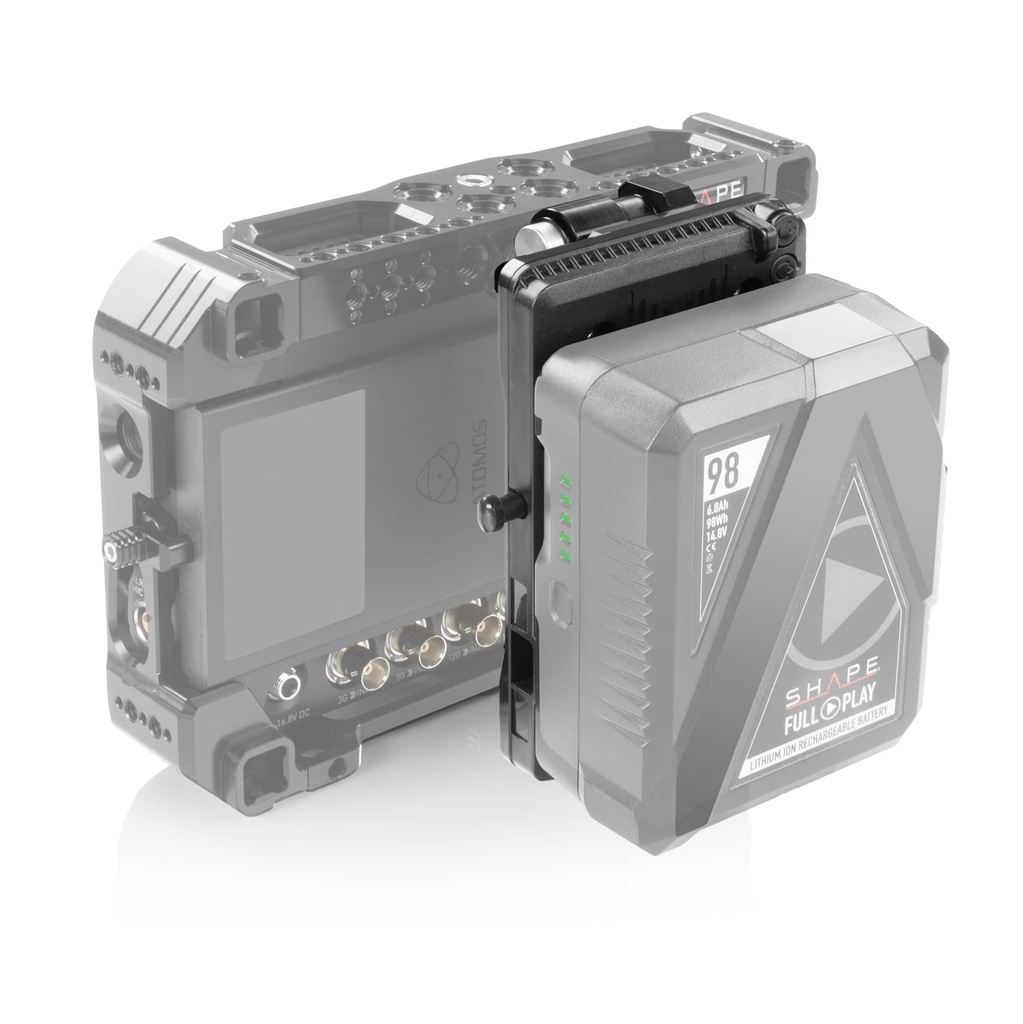 SHAPE V-Mount Schwenkplatte für den Atomos Shogun 7 Cage