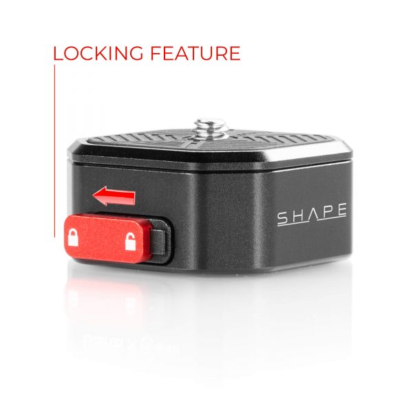 SHAPE Low Profile Mini Quick Release for Monitors and Accessories