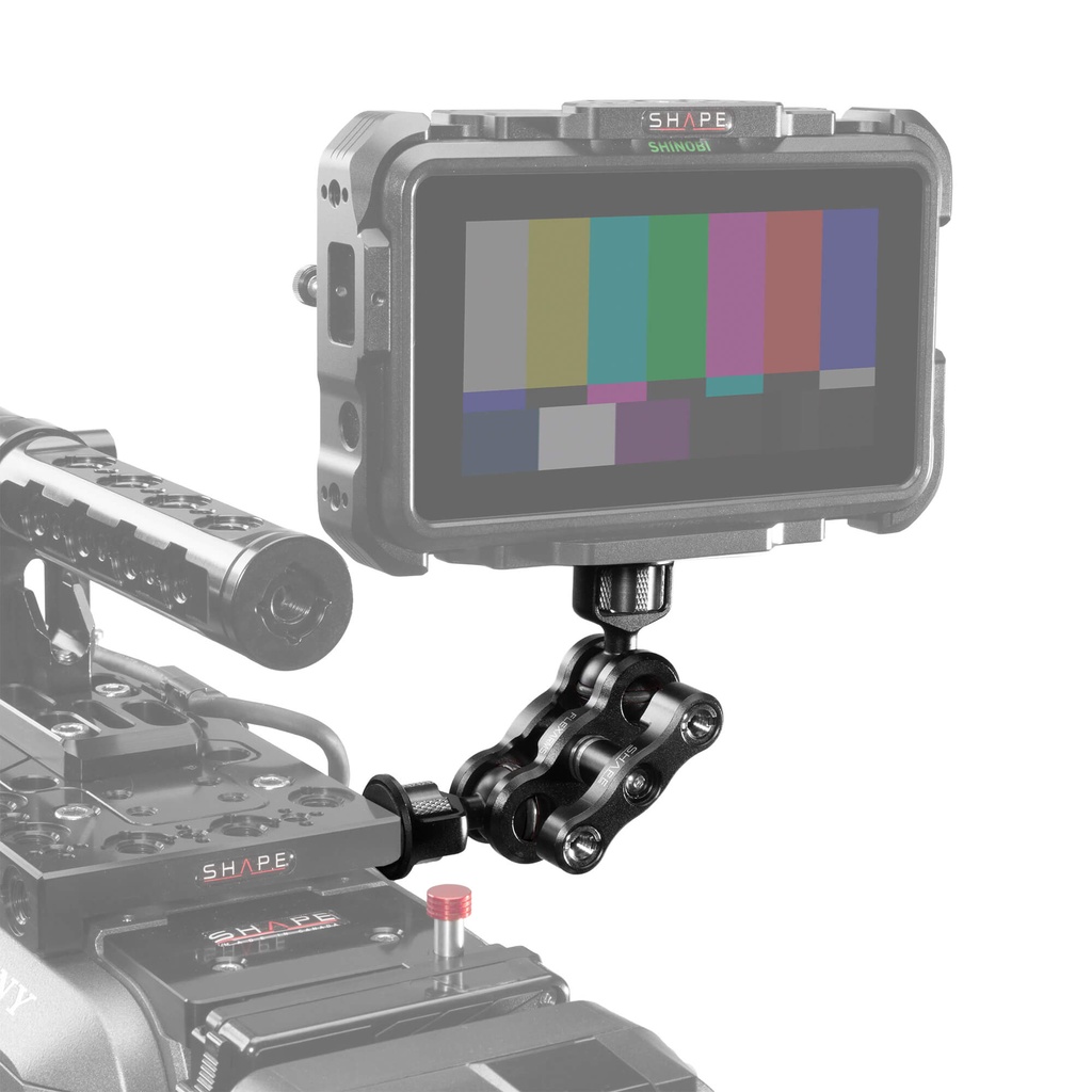 SHAPE SMALL FLEX ARM 1/4-20 TO 1/4-20 MONITOR MOUNT