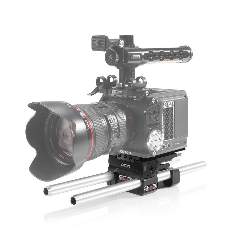 SHAPE RED Komodo 15 mm lightweight Baseplate