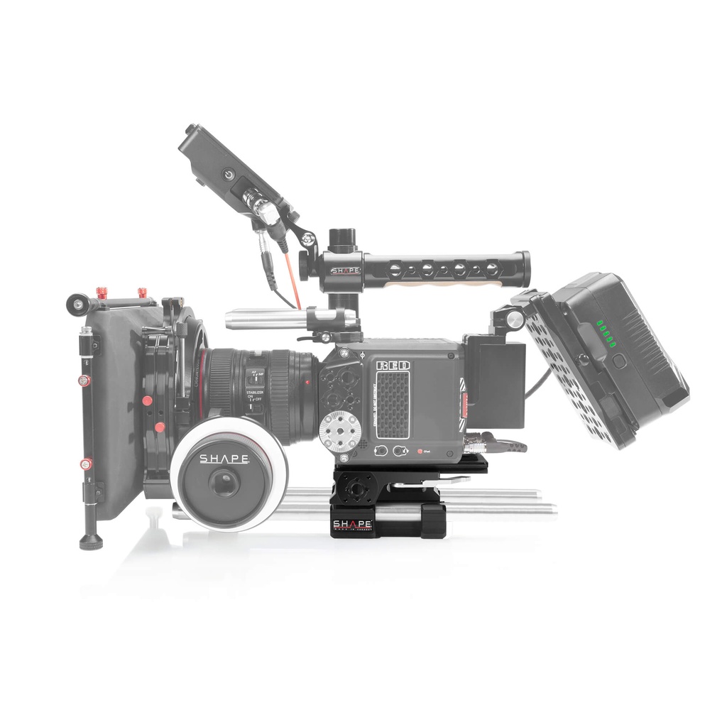 SHAPE RED Komodo 15 mm lightweight Baseplate
