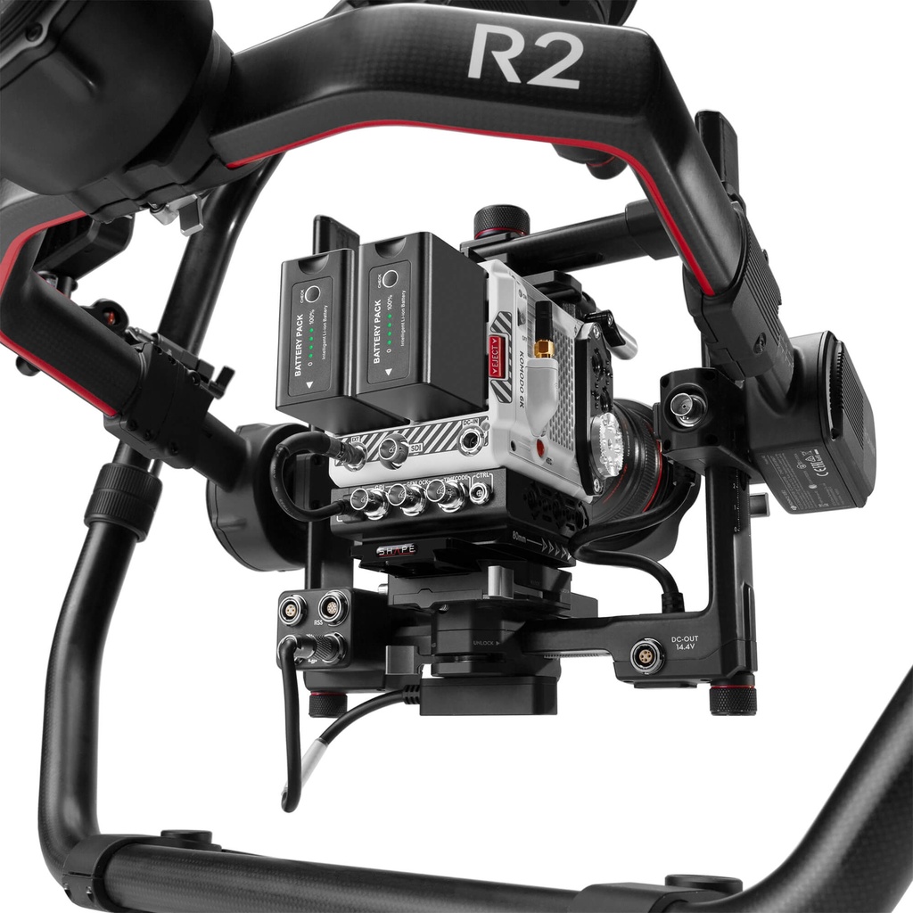 SHAPE RED Komodo 15 mm lightweight Baseplate