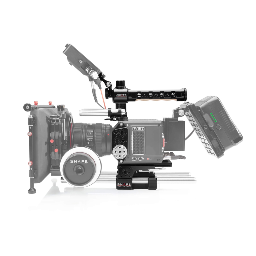 SHAPE full camera cage with 15 mm LW rod system for RED Komodo