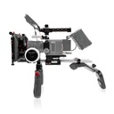SHAPE RED Komodo shoulder mount with Matte Box and Follow Focus