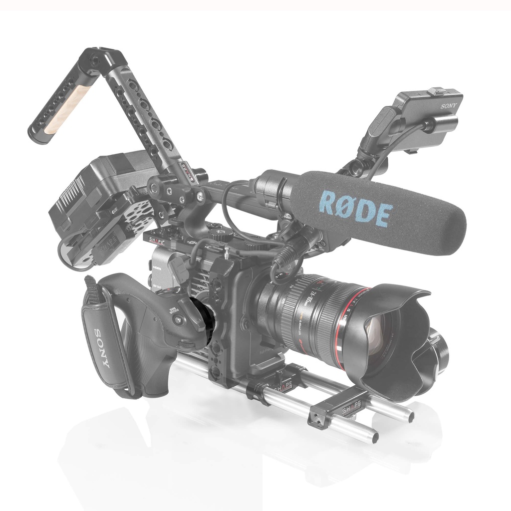 SHAPE SONY FX6 Side handle adaptor to ARRI Rosette