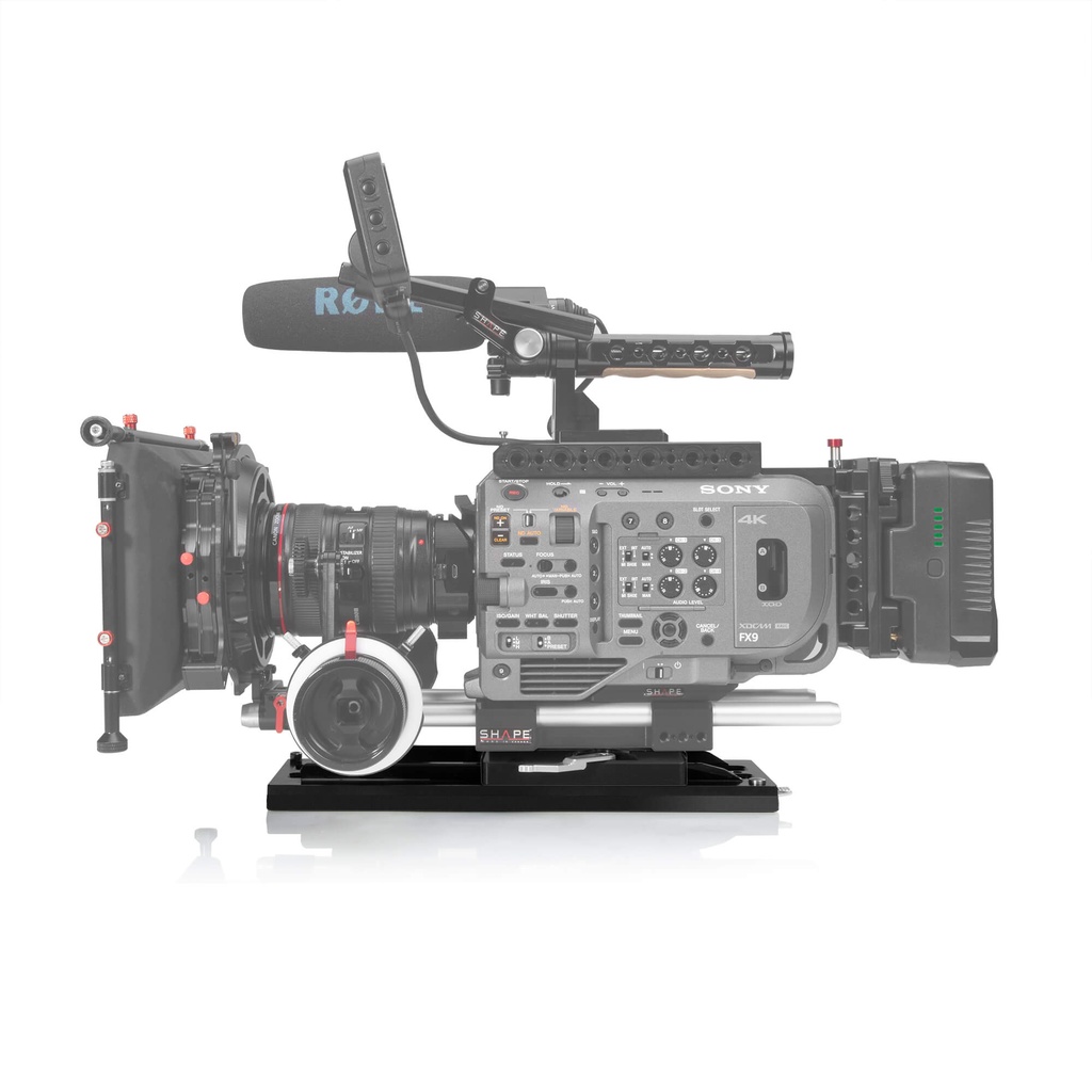 SHAPE UNIVERSAL BRIDGE PLATE ARRI AND 12" DOVETAIL PLATE ARRI STANDARD
