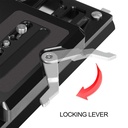 SHAPE UNIVERSAL BRIDGE PLATE ARRI AND 12" DOVETAIL PLATE ARRI STANDARD