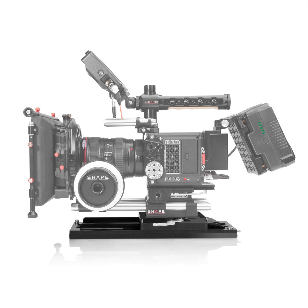 SHAPE UNIVERSAL BRIDGE PLATE ARRI AND 12" DOVETAIL PLATE ARRI STANDARD
