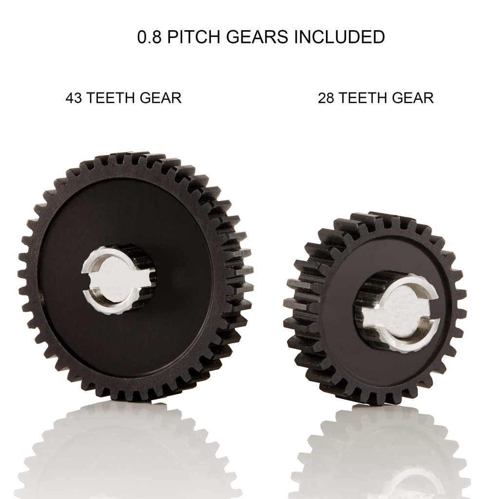 SHAPE 0.8 mm Pitch 28 Teeth Aluminum Gear for FFPRO