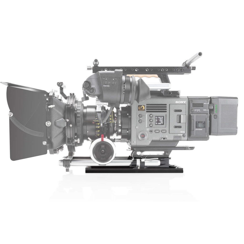 SHAPE BRIDGE PLATE 19MM STUDIO ARRI STANDARD AND 12" DOVETAIL PLATE