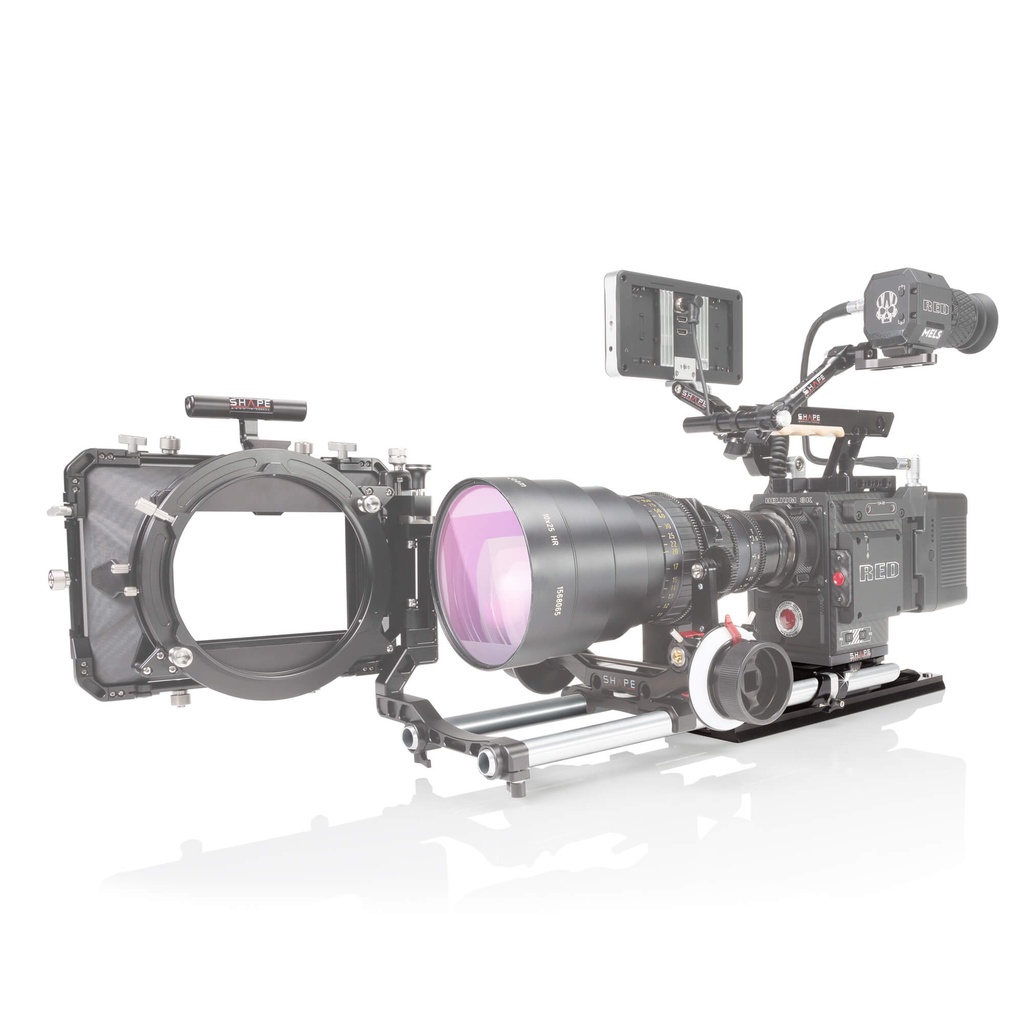 SHAPE BRIDGE PLATE 19MM STUDIO ARRI STANDARD AND 12" DOVETAIL PLATE