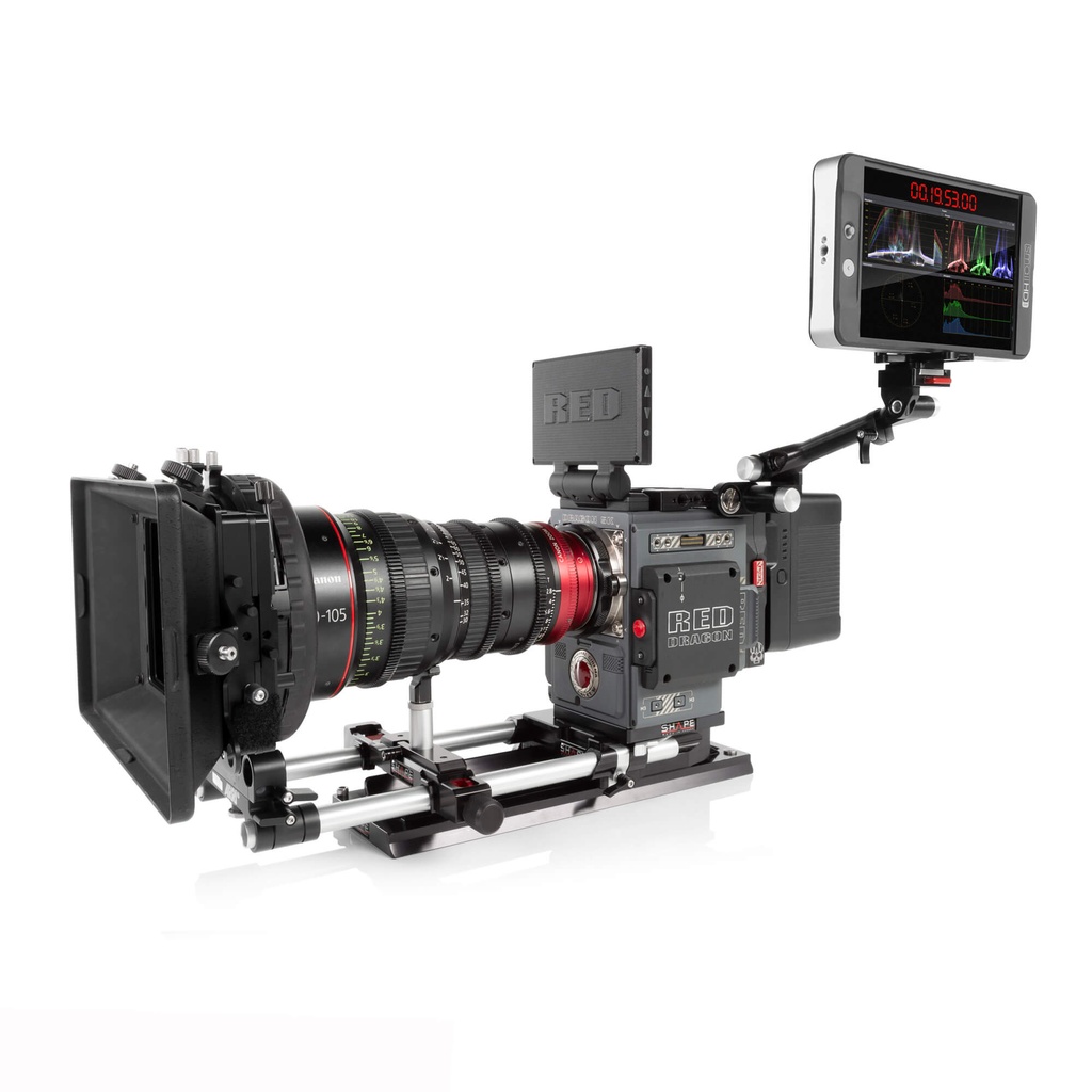 SHAPE BRIDGE PLATE 15MM STUDIO ARRI STANDARD AND 12" DOVETAIL PLATE