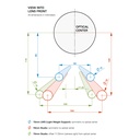 SHAPE BRIDGE PLATE 15MM STUDIO ARRI STANDARD AND 12" DOVETAIL PLATE