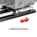 SHAPE BRIDGE PLATE 15MM STUDIO ARRI STANDARD AND 12" DOVETAIL PLATE