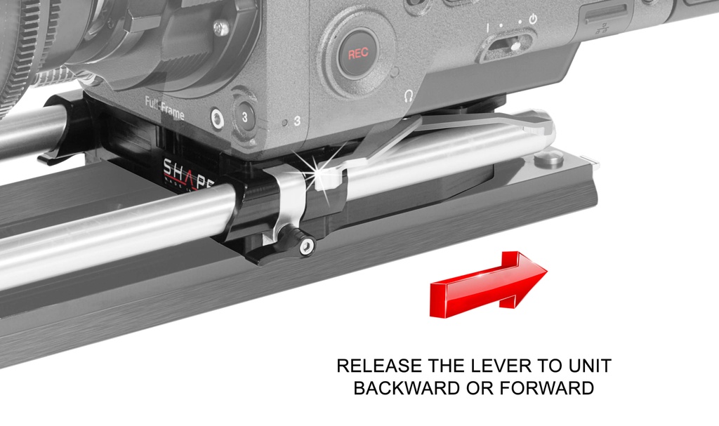 SHAPE BRIDGE PLATE 15MM STUDIO ARRI STANDARD