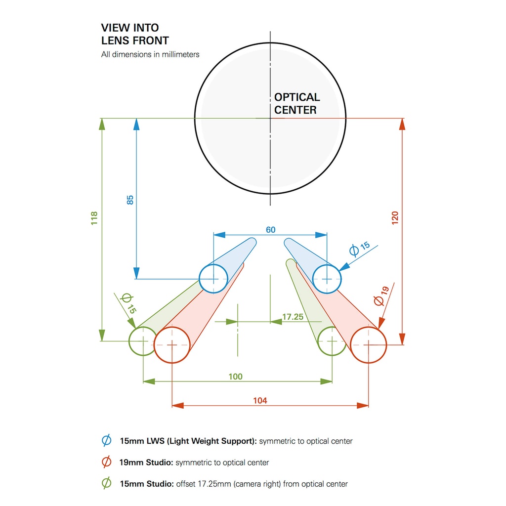 SHAPE BRIDGE PLATE 19MM STUDIO ARRI STANDARD