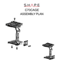 SHAPE Canon C70 camera cage