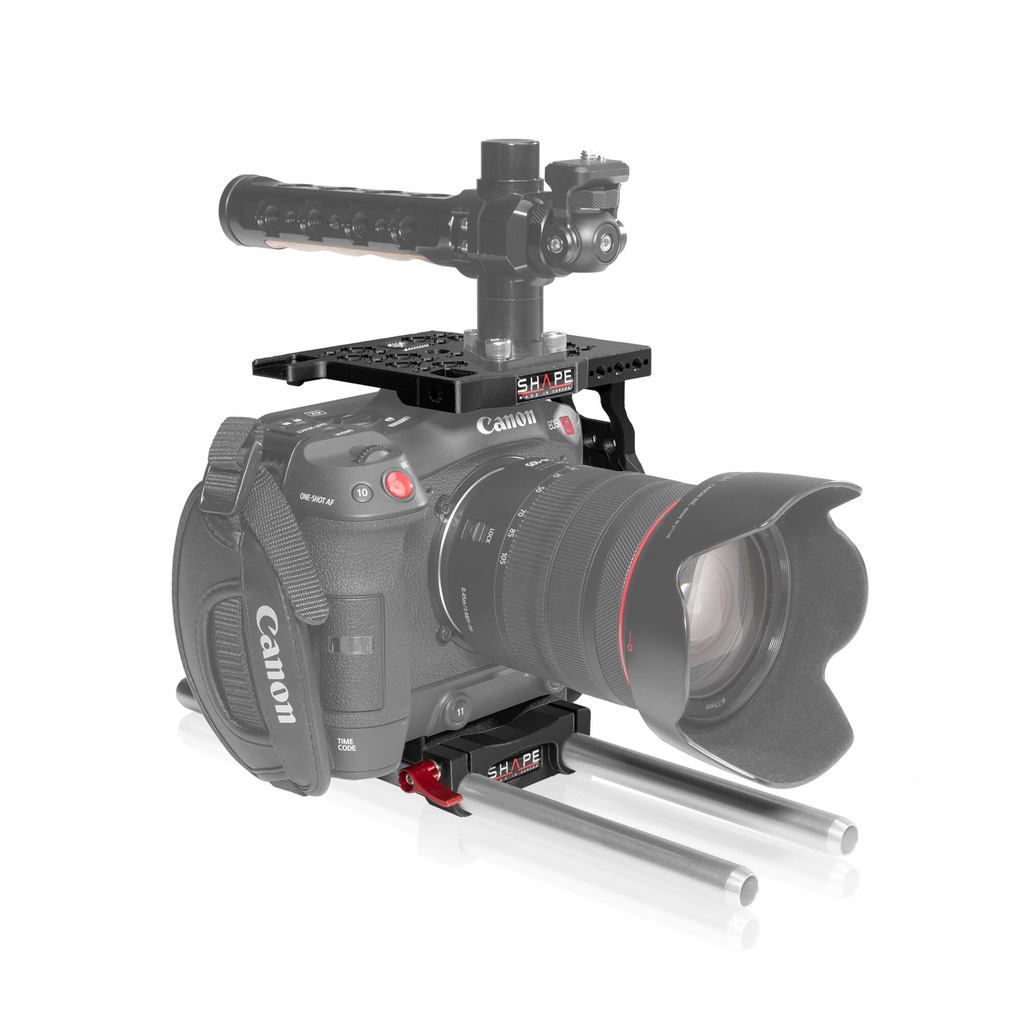 SHAPE Canon C70 cage 15 mm LW rod system