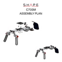 SHAPE Canon C70 shoulder mount