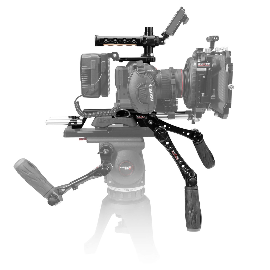 SHAPE Canon C70 baseplate, cage with handles