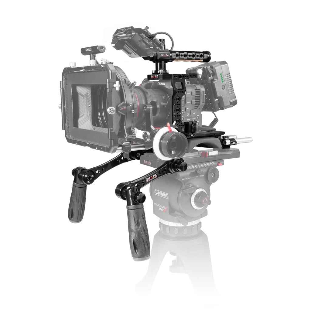 SHAPE Canon C70 baseplate, cage with handles