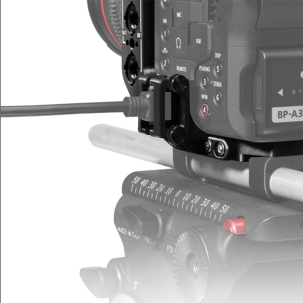 SHAPE Canon C70 baseplate, cage with handles, matte box, follow focus pro