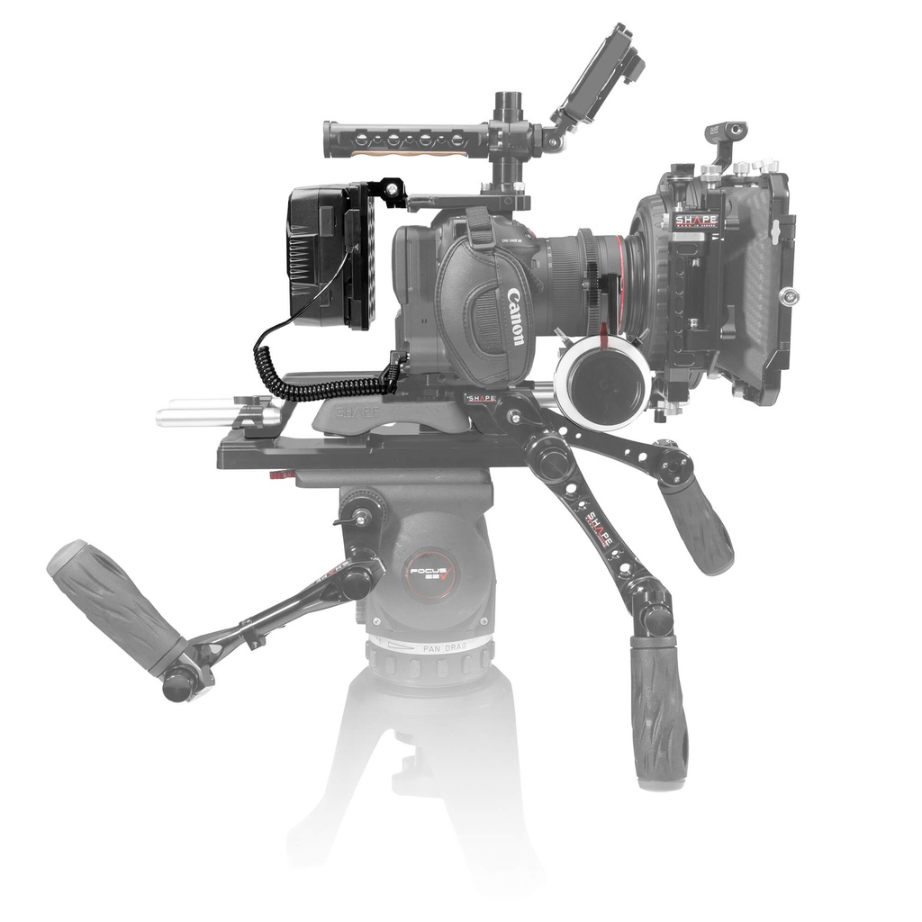SHAPE V-mount pivoting battery plate for Canon C70