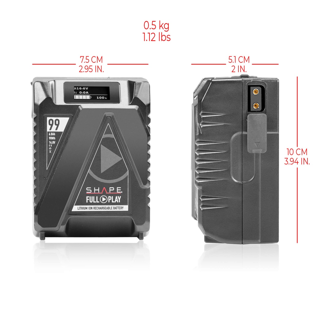 SHAPE Full Play 99 Wh mini battery