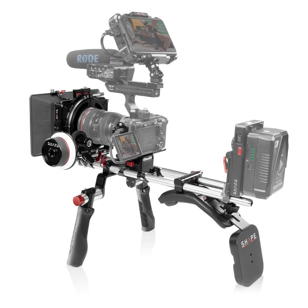 SHAPE FX3 Sony FX3 Shoulder Mount Matte Box Follow Focus