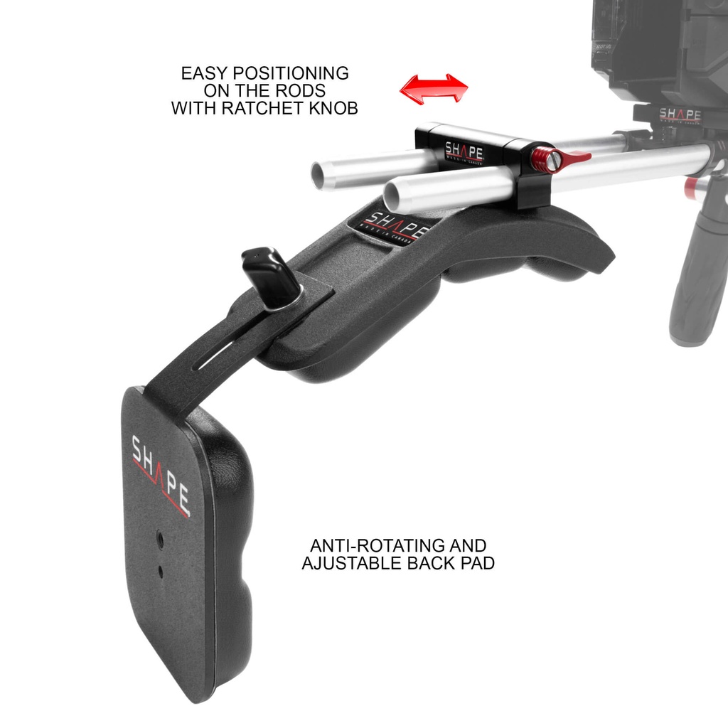 SHAPE FX3 Sony FX3 Shoulder Mount Matte Box Follow Focus