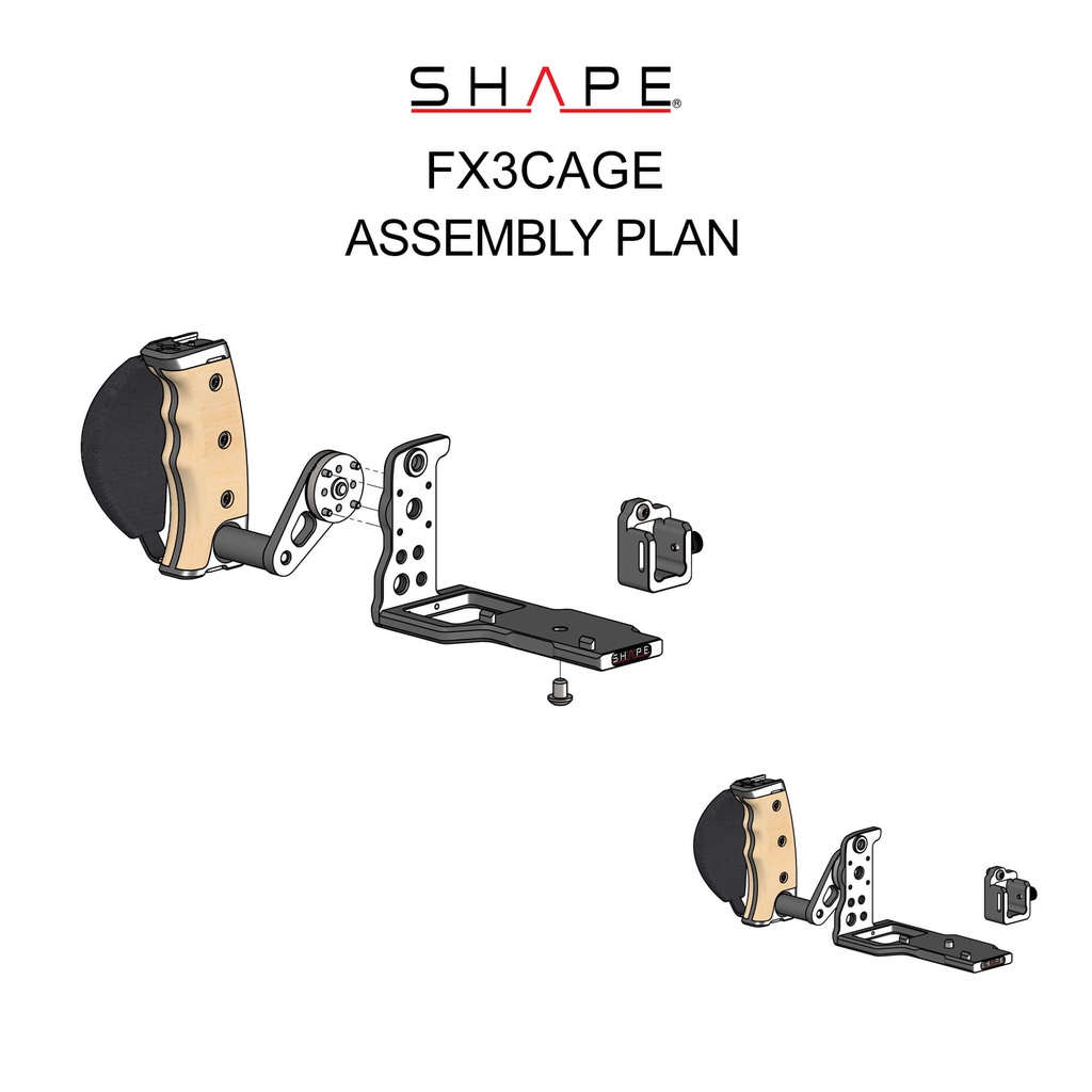 SHAPE Sony FX3 Cage