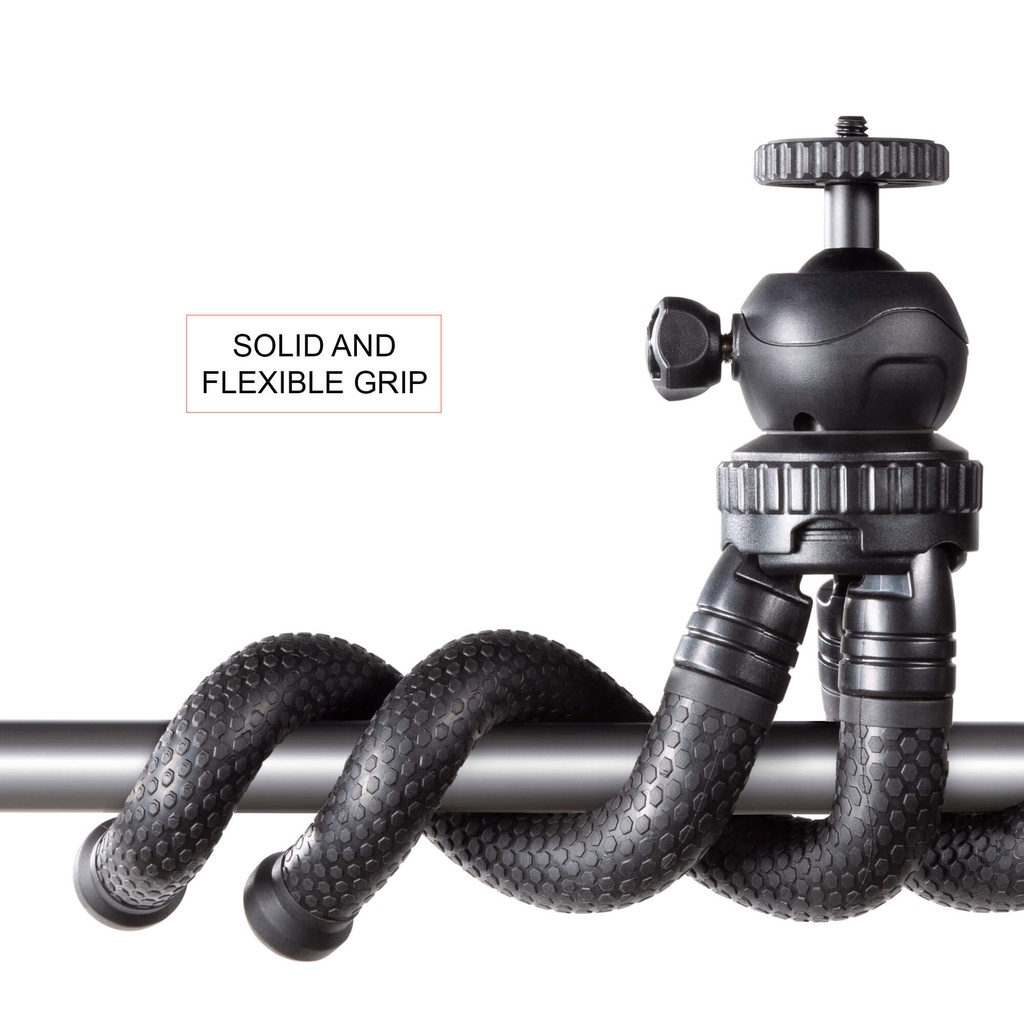 SHAPE Tablet Aluminum Mount and Tripod Flexible Grip with Ball Head