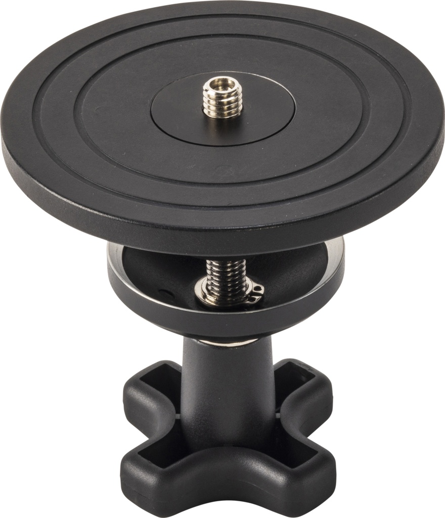 LIBEC Flat-base adapter for 75mm/100mm bowl tripods