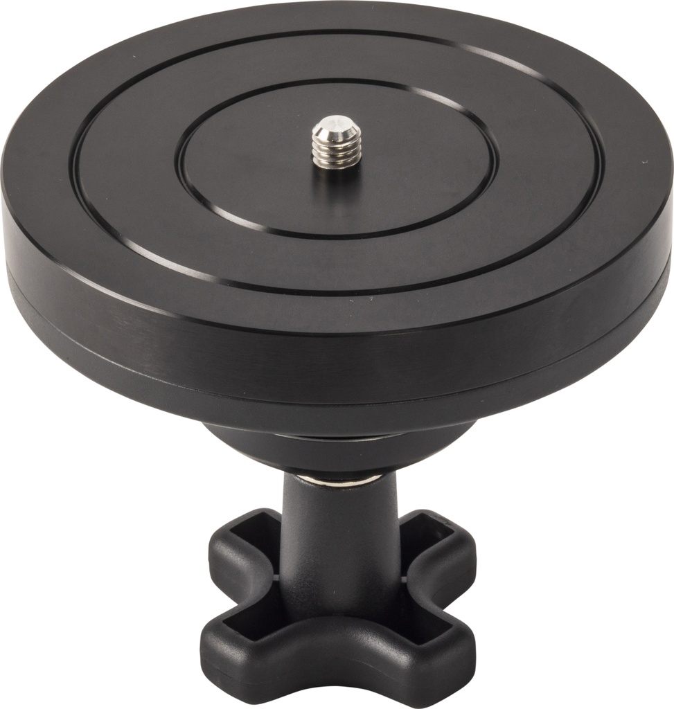 LIBEC Flat-base adapter for 100mm bowl tripods